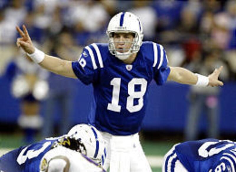 Indianapolis Colts quarterback Peyton Manning was a unanimous choice for the All-Pro team, which was announced Thursday.