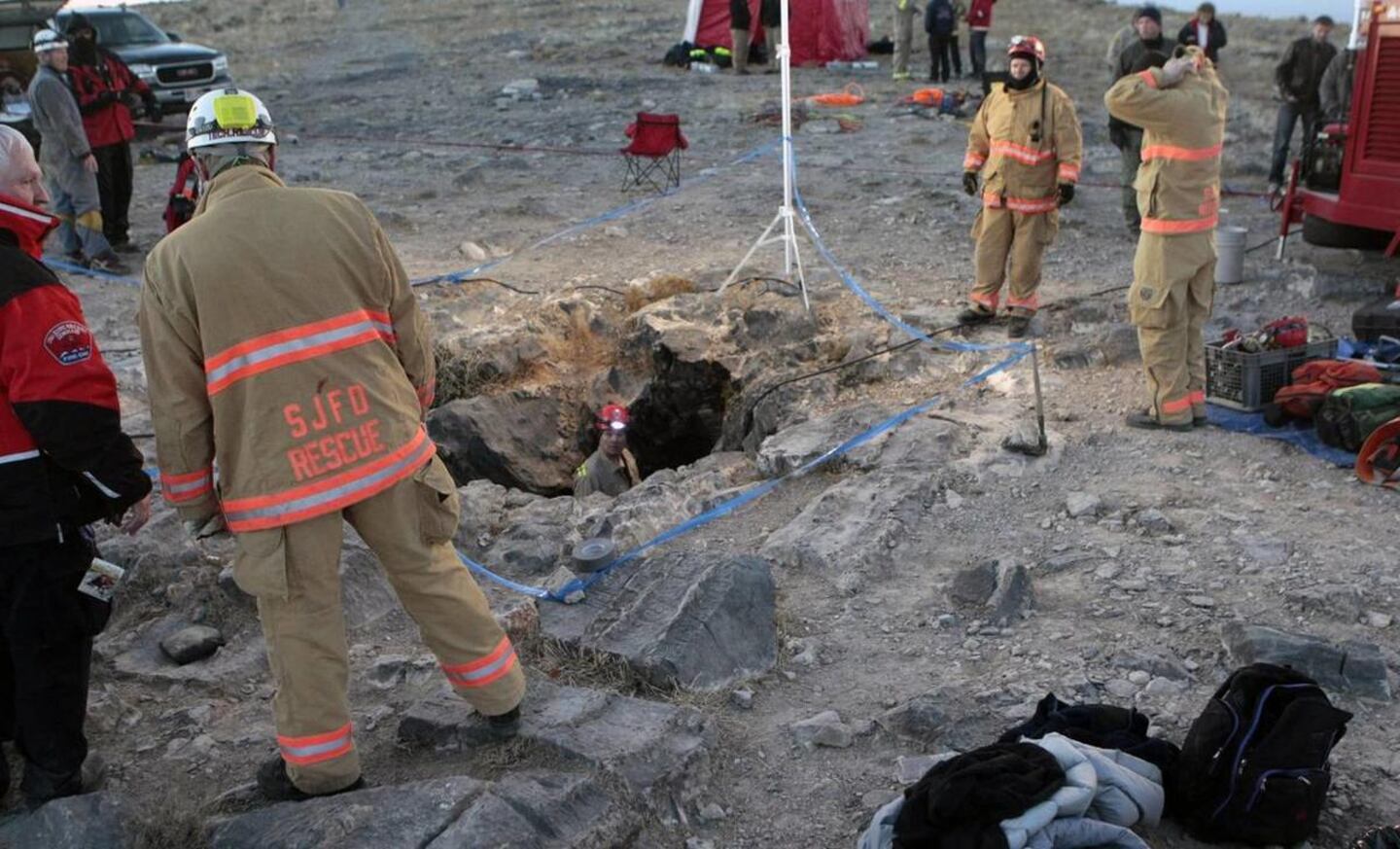 John Edward Jones Cave death and emergence of his widow Deseret News