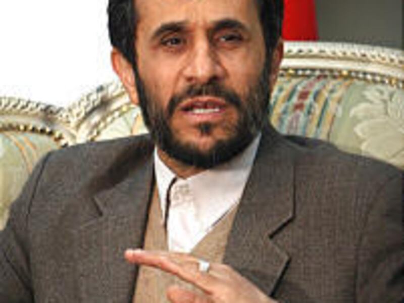 President Mahmoud Ahmadinejad steps to his own drumbeat.