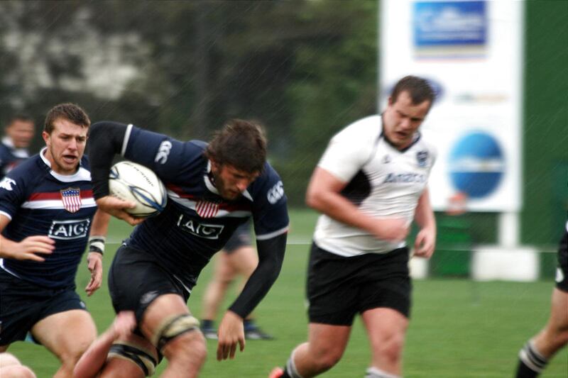 BYU's Kyle Sumsion was named man of the match in USA Rugby's 34-11 victory over New Zealand Universities on June 23.