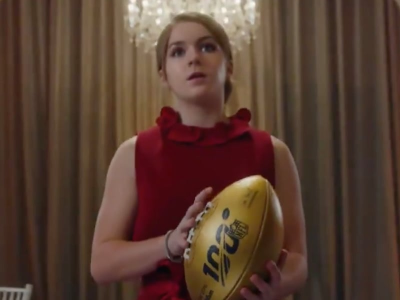 Samantha Gordon, a Utah girl who made national headlines for playing in a boys football league back in 2012, appeared in the NFL commercial celebrating the league’s 100th-year anniversary.