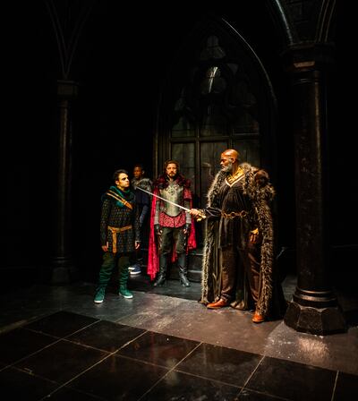 Cast members from their upcoming play "The Lion in Winter" playing at Pioneer Theatre Company from Jan. 4-19.