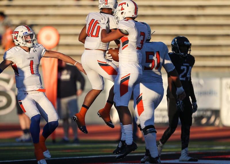 Timpview, shown here playing Alta, stormed back to claim a 38-30 victory over Orem last week.