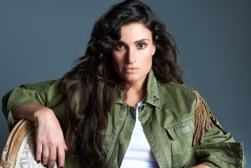 Idina Menzel will perform Saturday night at the Ed Kenley Amphitheater in Layton.