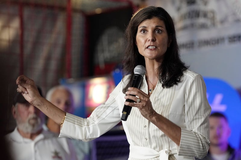 An artificial intelligence-generated version of Republican presidential hopeful Nikki Haley’s voice is circulating.