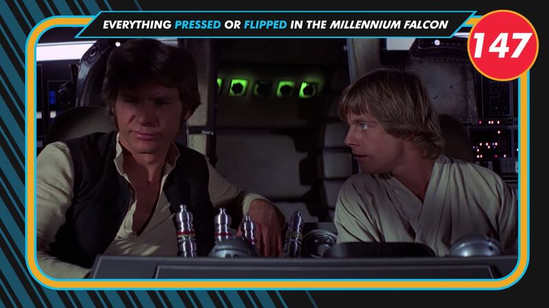 Harrison Ford and Mark Hamill are featured in this screenshot from a Star Wars Kids YouTube video.