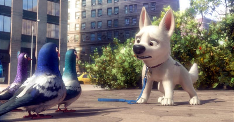 Bolt in Disney's new movie.