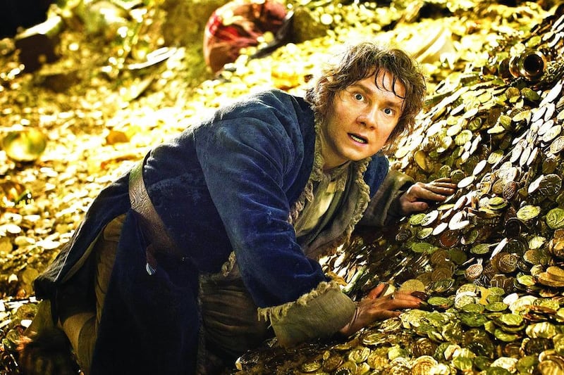Martin Freeman in a scene from “The Hobbit: The Desolation of Smaug”