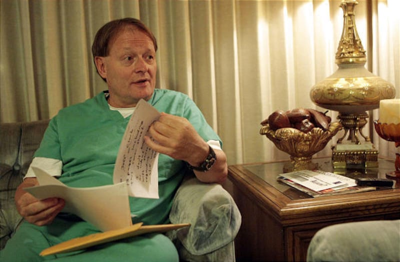 At his home in Orem on Oct. 21, Robert Clark talks about the losses he suffered as one of the victims of an alleged Ponzi scheme that largely targeted Utah County residents.