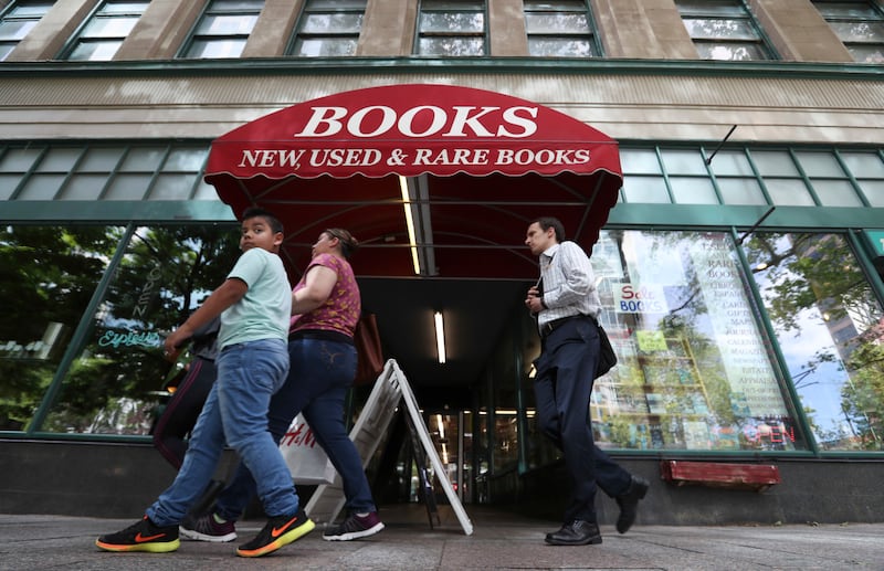 The Eborn Bookstore in downtown Salt Lake City is pictured on Thursday, June 13, 2019. Cindy and Bret Eborn are closing their downtown location at the end of the month after being evicted from the David Keith Building. The bookstore is known for being the