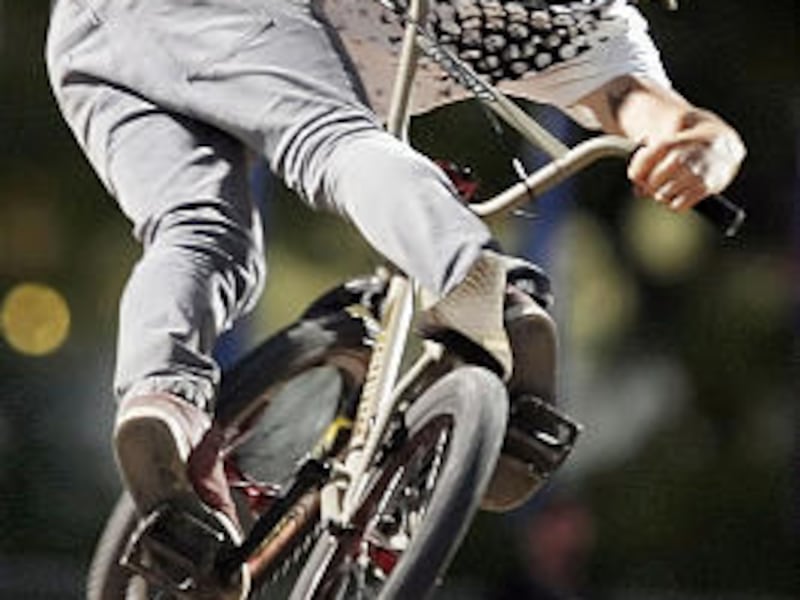 Murray's Mike Aitken, shown here at the Dew Tour, suffered serious injuries while filming a video on Sunday.