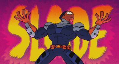 Slade is voiced by Will Arnett in Warner Bros. Animation's Animated Adventure "Teen Titans Go! To The Movies," a Warner Bros. Picture release.