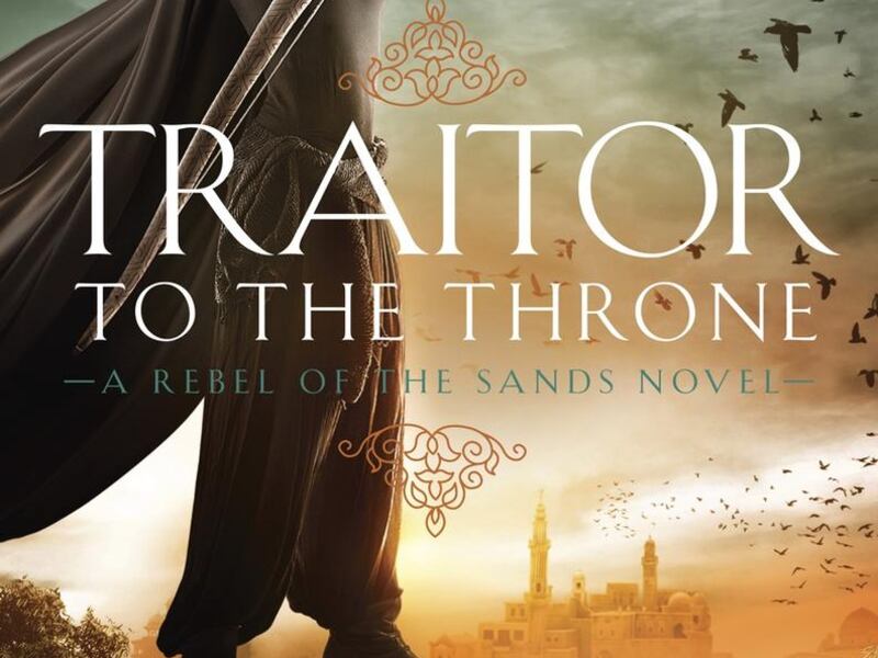 "Traitor to the Throne" is by Alwyn Hamilton.