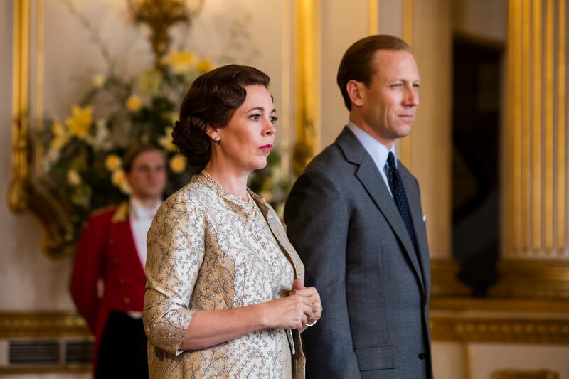 A photo from “The Crown” on Netflix.