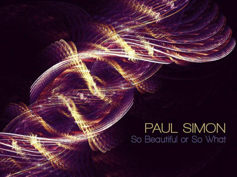 In this CD cover image released by Concord Music Group, the latest release by Paul Simon, "So Beautiful or So What," is shown.