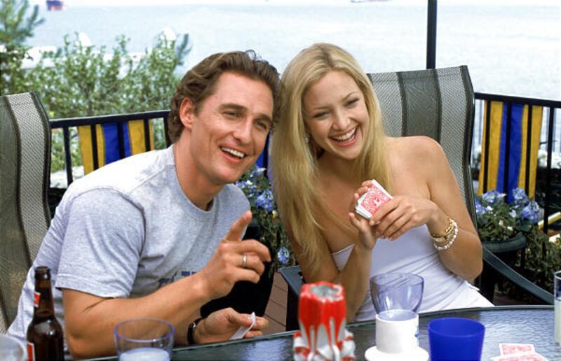 Matthew McConaughey as Benjamin Barry and Kate Hudson as Andie Anderson in “How to Lose a Guy in 10 Days.”