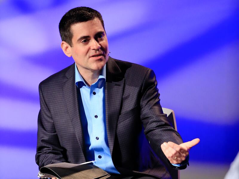 The Rev. Russell Moore, director of the Southern Baptist’s Ethics and Religious Liberty Commission speaks in Nashville, Tenn.