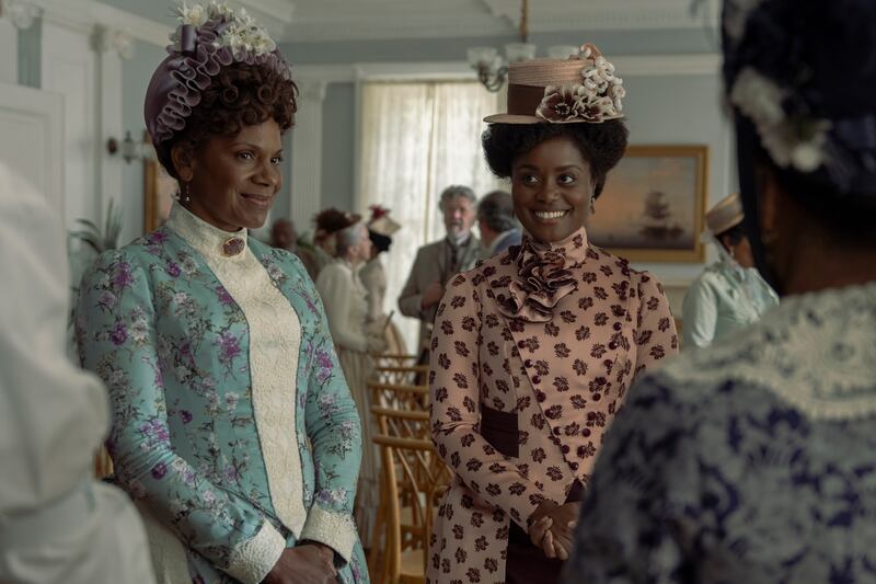 Audra McDonald and Denée Benton in 'The Gilded Age' Season 3.
