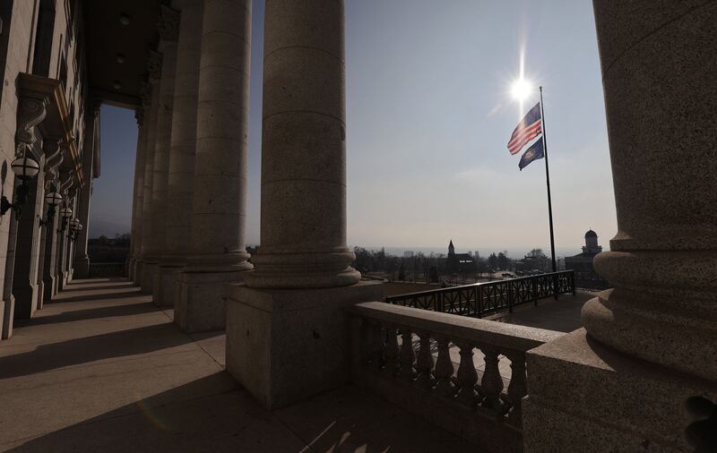 The Capitol is pictured in Salt Lake City on Friday Jan. 14, 2022.