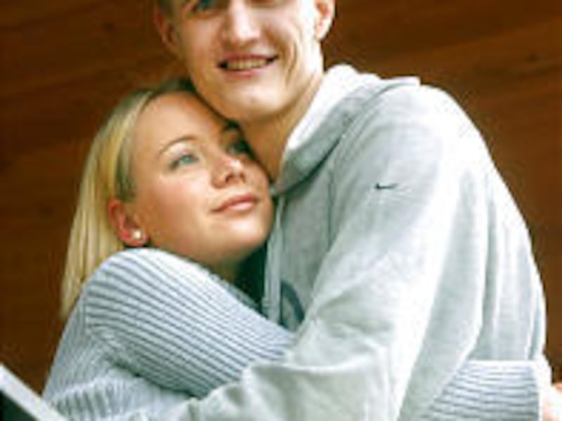 Masha Lopatova and Andrei Kirilenko