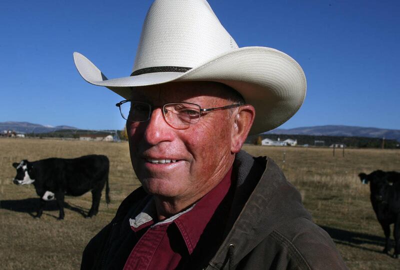 Guy Thayne, of Mountain Home, Duchesne County, has been raising cattle since he was 13 years old. Now he and a group of other ranchers are trying to collect cows for donation to ranchers in South Dakota, where an estimated 100,000 cows and calves died in