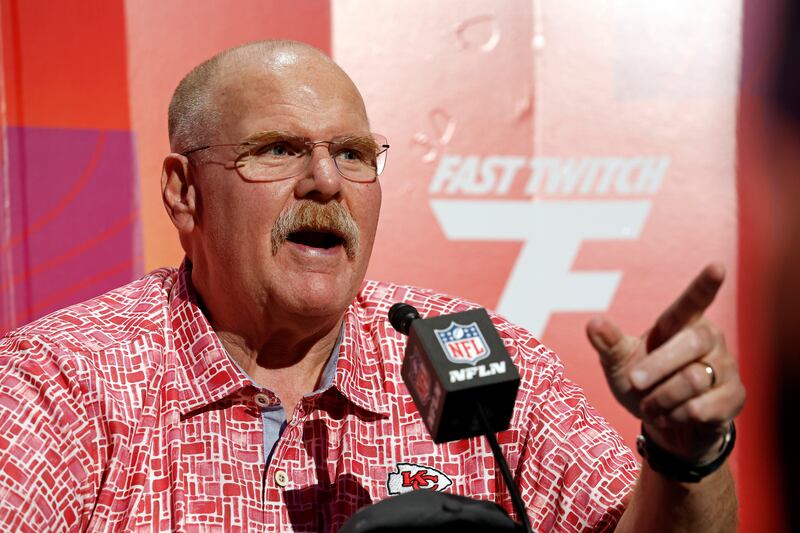 Kansas City Chiefs head coach Andy Reid, a former BYU player and graduate assistant, talked about BYU’s move to the Big 12 during Opening Night.