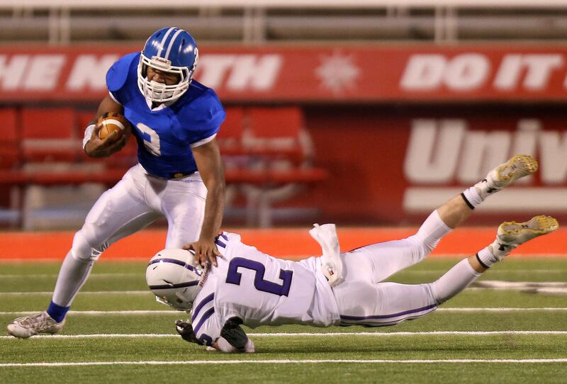 Dixie running back Tre Miller is part of Utah State's 2016 recruiting class.