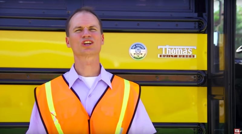 The Utah-based production company Bored Shorts TV uploaded a video about school bus safety in honor of the beginning of the new school year.