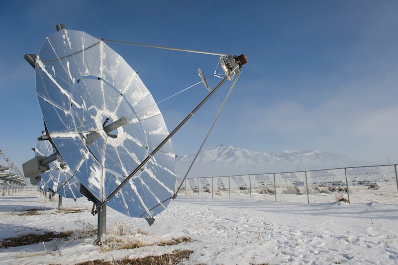 The Idaho National Laboratory works with military installations on renewable energy and self-sufficiency goals, such as Tooele Army Depot's concentrated solar energy project.