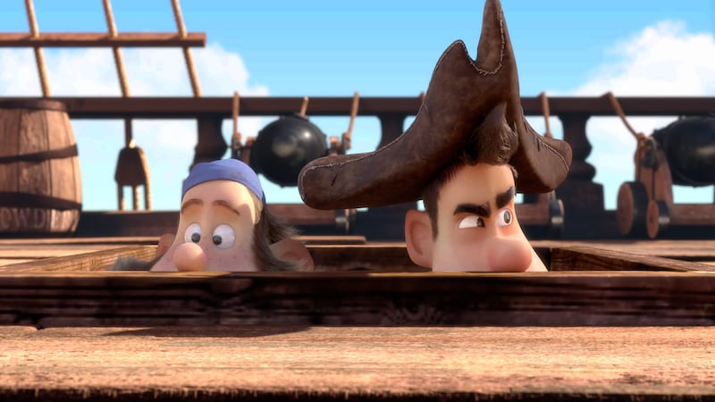 A moment from the BYU student-produced film “Stowaway,” nominated for a student Emmy for animated short films.