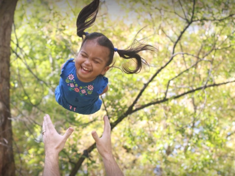 Maria Stewart, who was born without limbs, helps her family stay optimistic while her older brother fights acute meyloid leukemia.