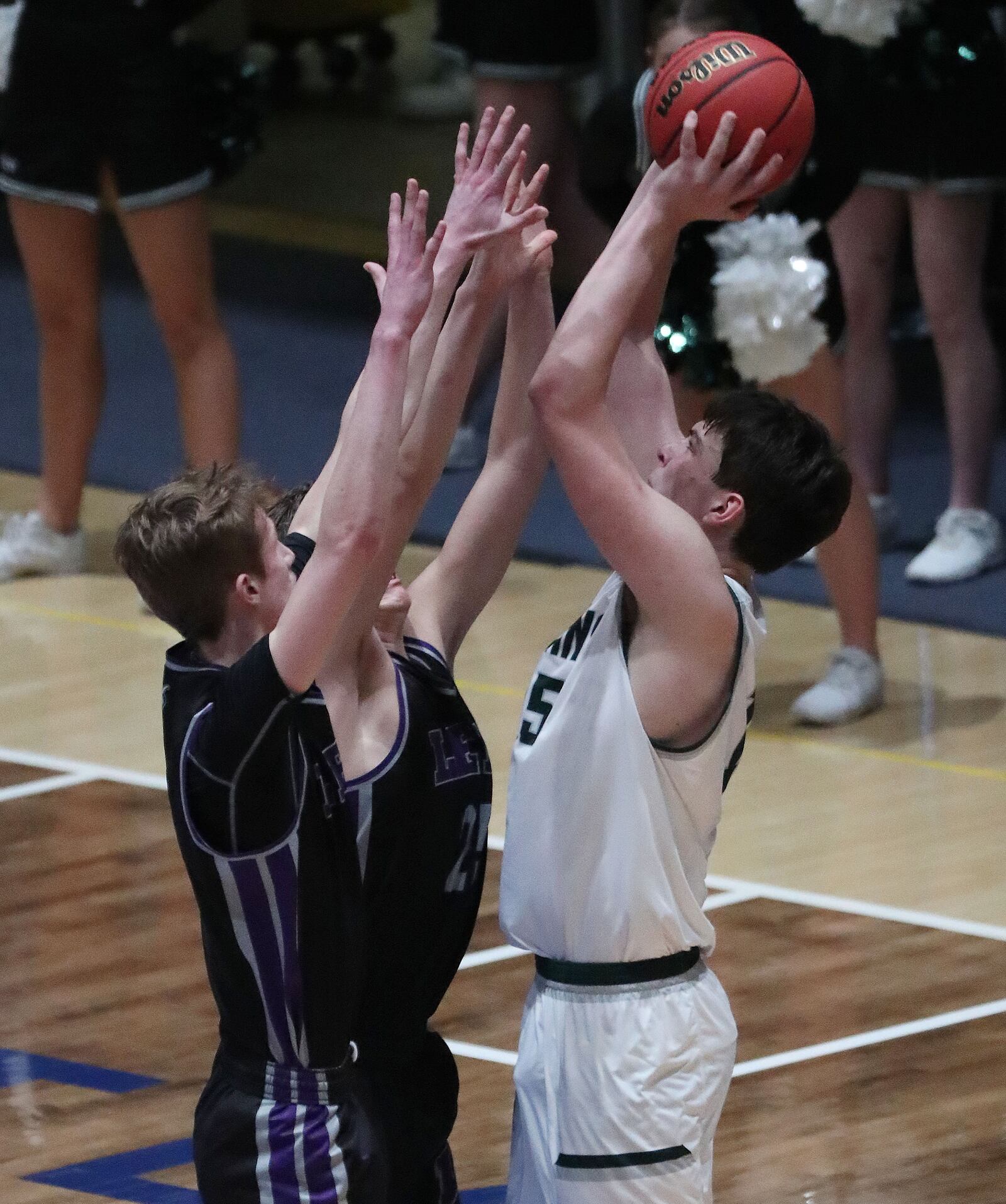 High school boys basketball Lehi beats Olympus in 5A semifinals