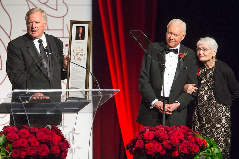 Wilford Clyde, CEO of Clyde Companies, is pictured in Salt Lake City on June 9, 2018. He will be honored this week by the Salt Lake Chamber.