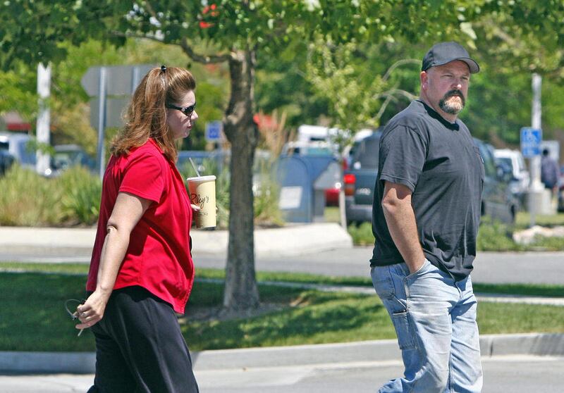 Kathy Newbold and Brad Newbold enter the West Jordan Justice Center, on Tuesday, July 10, 2012 in West Jordan, Utah. Their 6-year-old daughter Sierra Newbold was taken from their home in the early morning of June 26th and her body was found next to a cana