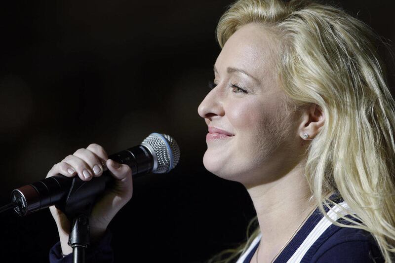 In this file photo, country singer Mindy McCready performs in Nashville, Tenn. The National Coalition Against Domestic Violence is mourning the loss of what has been a powerful voice in their behalf. Country singer Mindy McCready's death, an apparent suic
