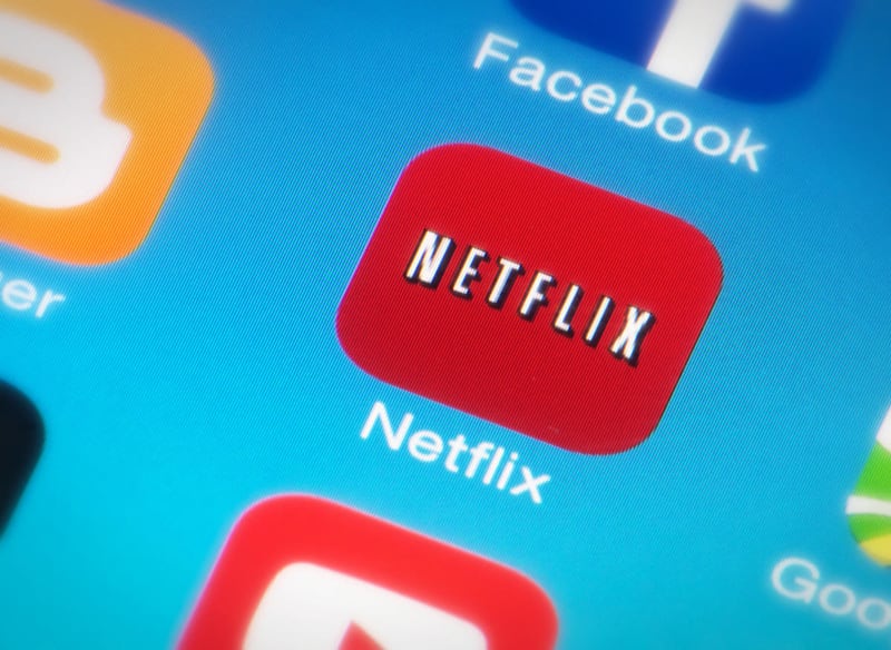 Netflix app.