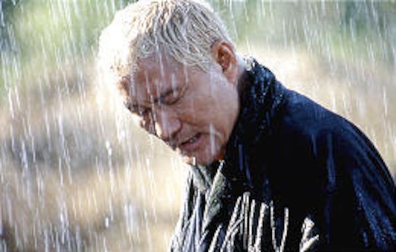 Takeshi Kitano stars in 'The Blind Swordsman: Zatoichi," which he also wrote and directed. The sword-fighting scenes are very well done.