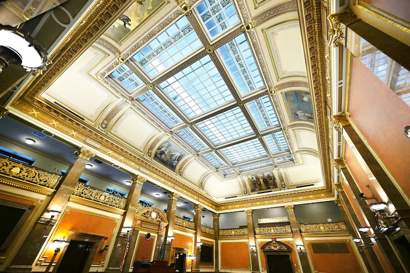 The House of Representatives at the Capitol in Salt Lake City on Jan. 10, 2024.