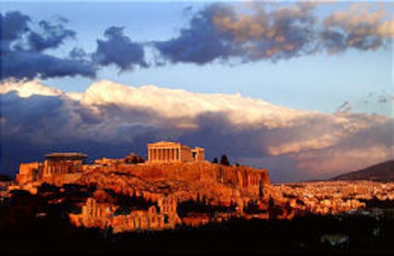 The Parthenon temple in Athens may suffer damage due to temperature fluctuations.