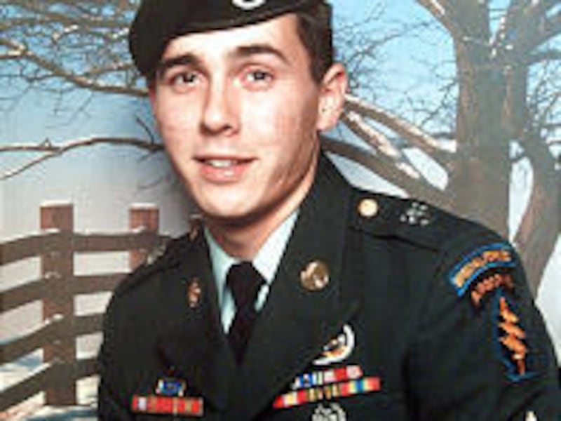 Staff Sgt. James Alford, 25, is dying of a brain-wasting disease.