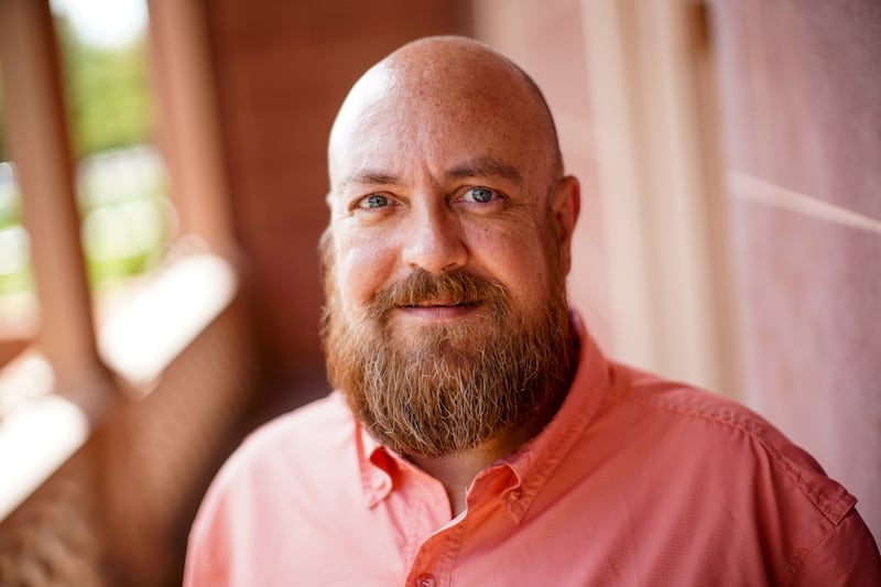 Todd Curtis is pictured at the Deseret News offices in Salt Lake City.