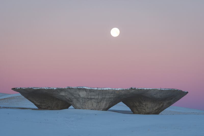 Domo by Ensamble Studio from a distance.