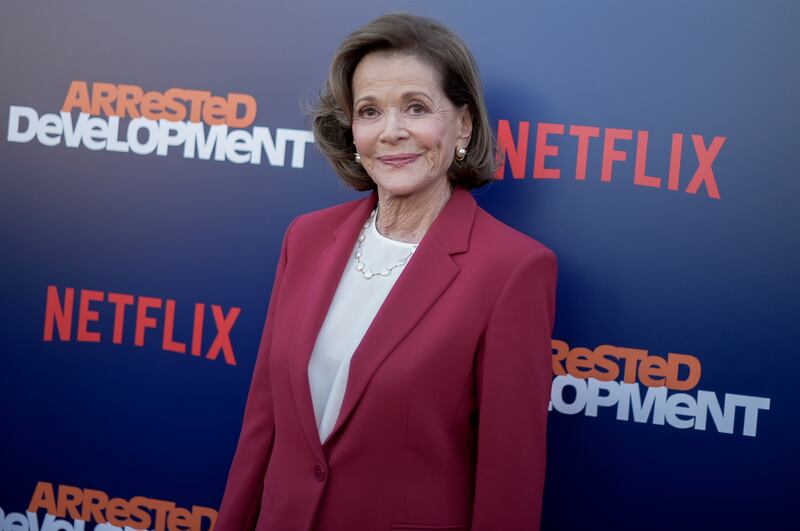 Jessica Walter attends the LA Premiere of “Arrested Development” Season Five at Raleigh Studios Hollywood on Thursday, May 17, 2018, in Los Angeles.