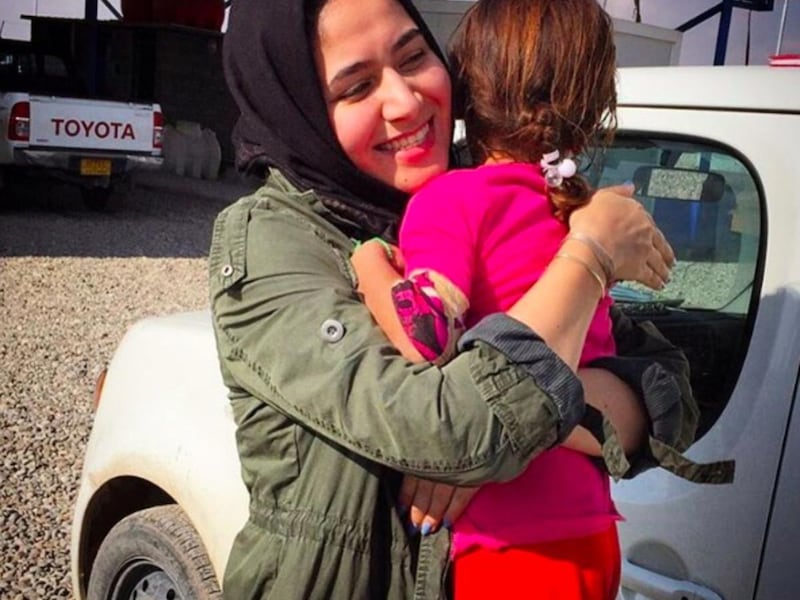 Dr. Sarah Ahmed is a Muslim who is helping Christians.