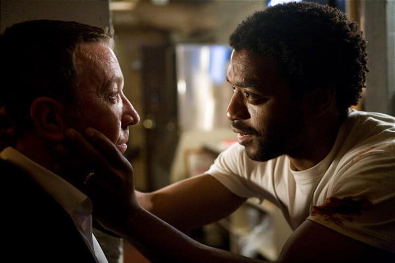 Tim Allen plays an aging movie star and Chiwetel Ejiofor stars as an unflappably moral, placid jiujitsu instructor in "Redbelt."