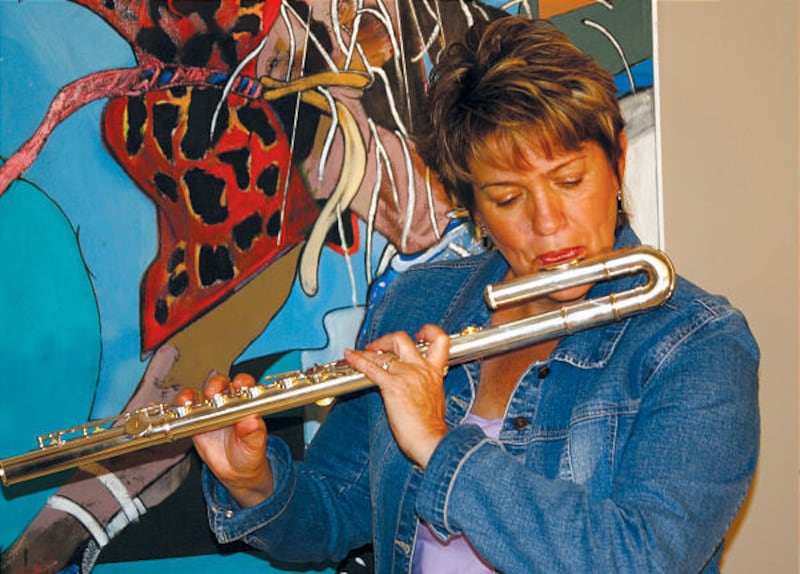 Holly Hofmann says the jazz flute "is simply another horn."
