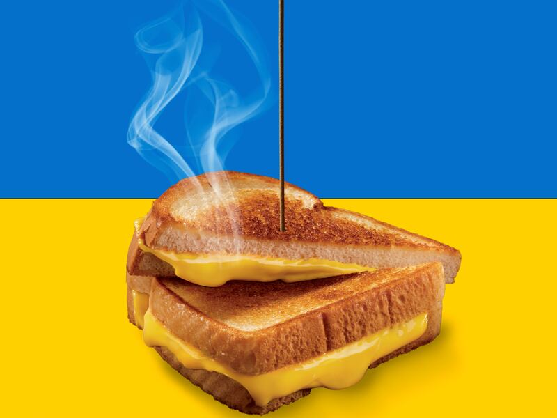 April 12 is National Grilled Cheese Sandwich Day and, in celebration of the annual event, Kraft Singles is giving away a new and unique product: Grilled cheese sandwich-scented incense.