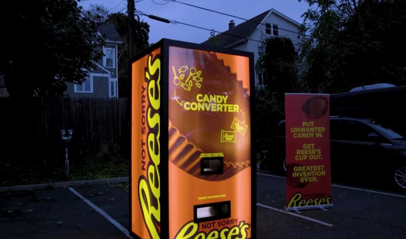 The candy brand is already launching a new "Reese's Halloween Candy Converter Machine."