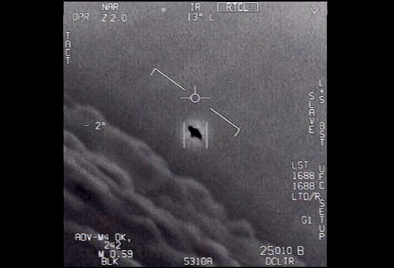 An unexplained object is seen.