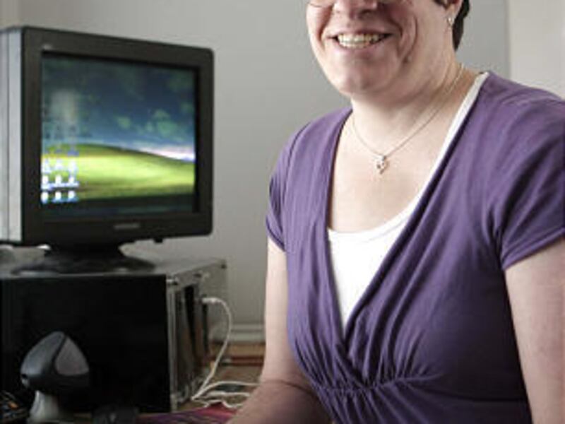 Kris Belcher lost her sight to cancer five years ago. She shares her personal tragedies in hopes of helping others.